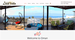 Desktop Screenshot of lanavilla-oman.com